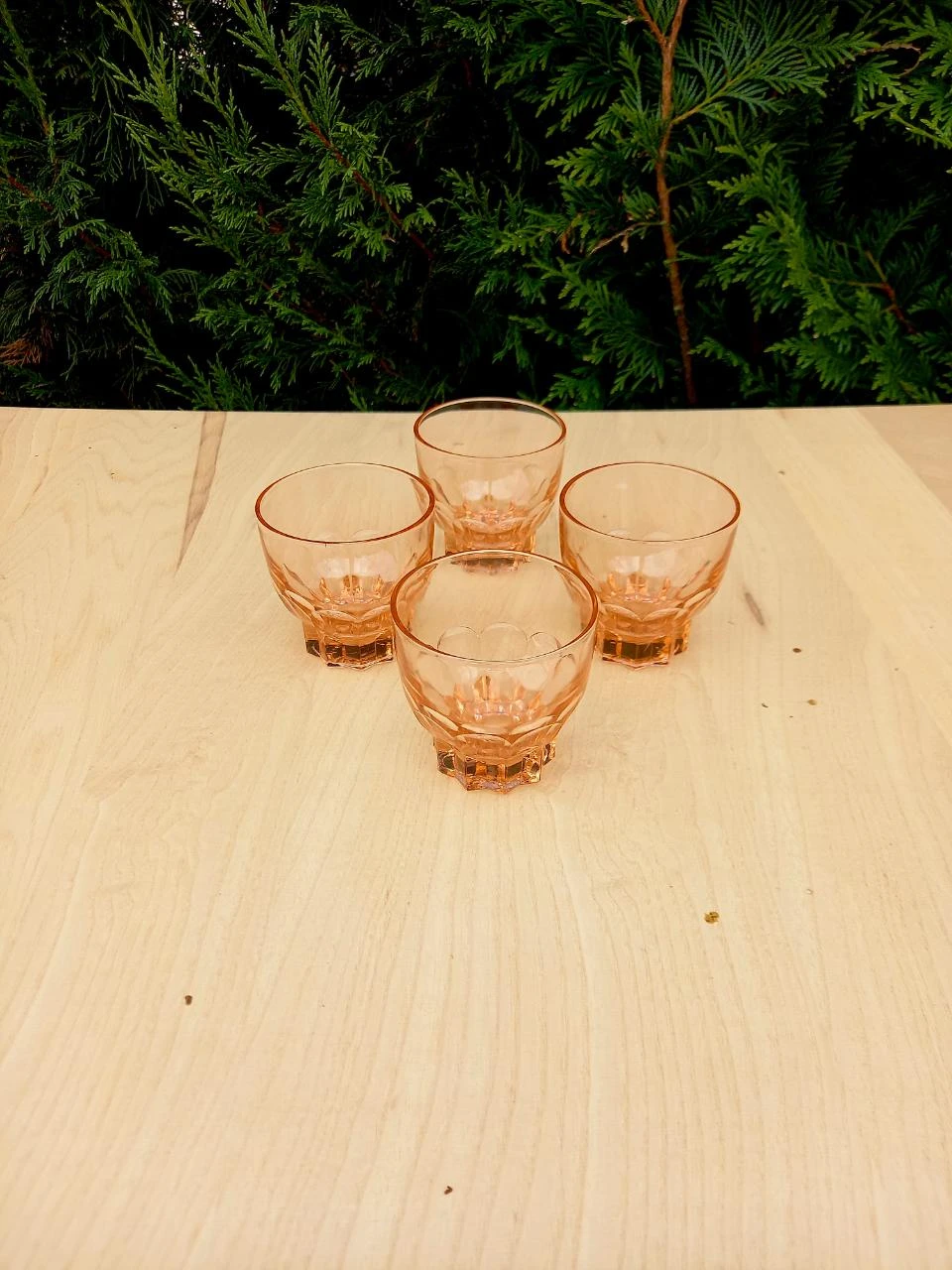 Verres vintage rosaline – photo 2